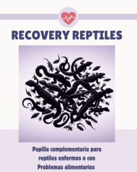 Recovery Reptiles, suplemento nutricional para reptiles enfermos o con problemas digestivos.