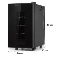 Incubadora M reacondicionada con capacidad de 25 litros, control táctil, iluminación LED y sistema de calefacción integrada.